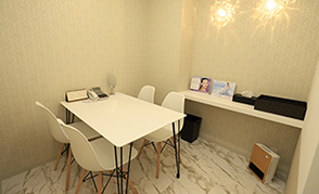 完全予約制でプライバシーを厳守